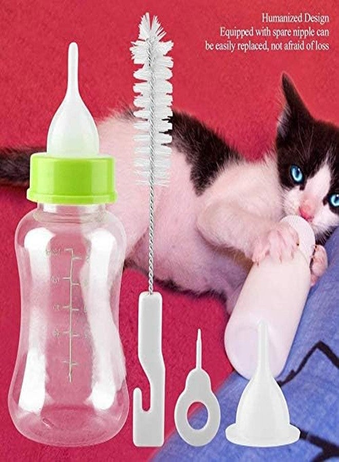 The DDS Store Pet Nursing Feeding Bottle with Cleaning Brush Replacement Nipple Nipple Opener for Cats Dogs Kitten Puppy - Image 5
